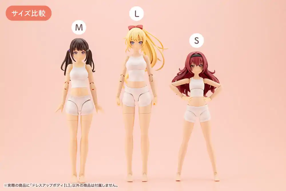 Sousai Shojo Teien sada příslušenství pro 1/10 akční figurky, oblečení pro postavu velikosti L fotografii produktu