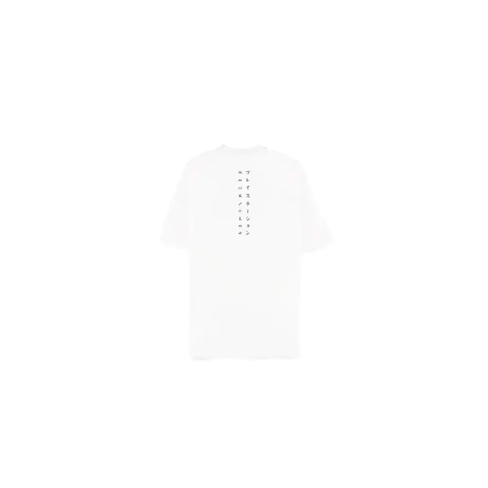 PlayStation Tričko Logo White Loose Fit fotografii produktu
