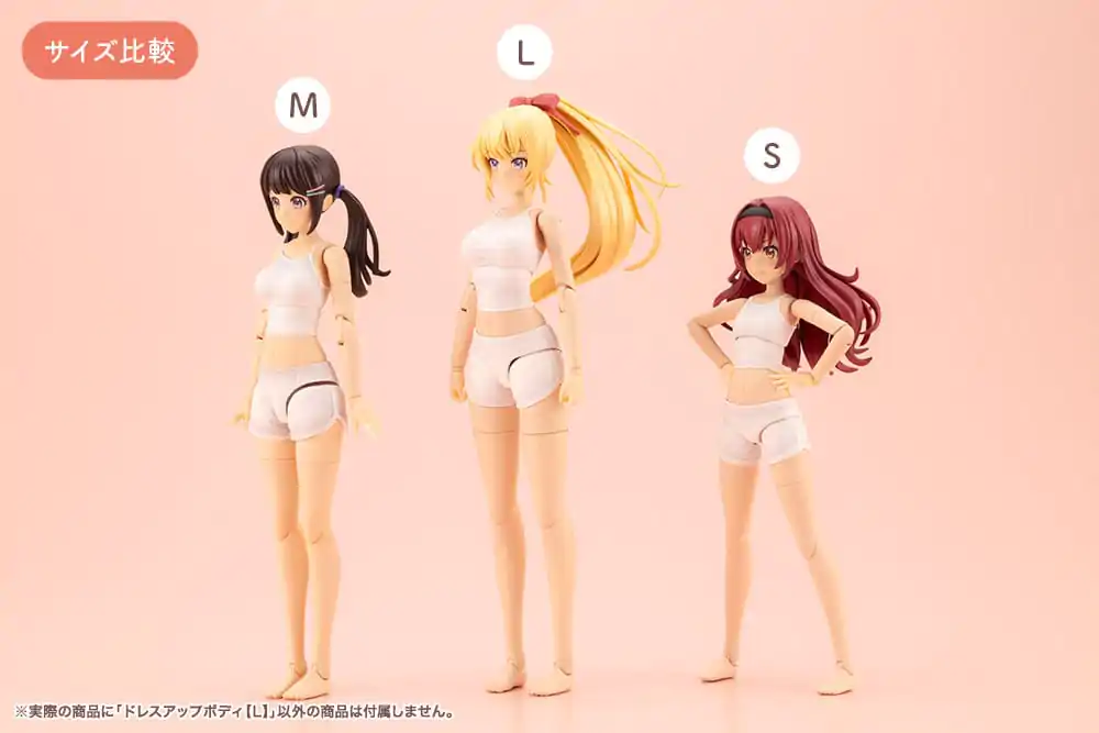 Sousai Shojo Teien sada příslušenství pro 1/10 akční figurky, oblečení pro postavu velikosti L fotografii produktu