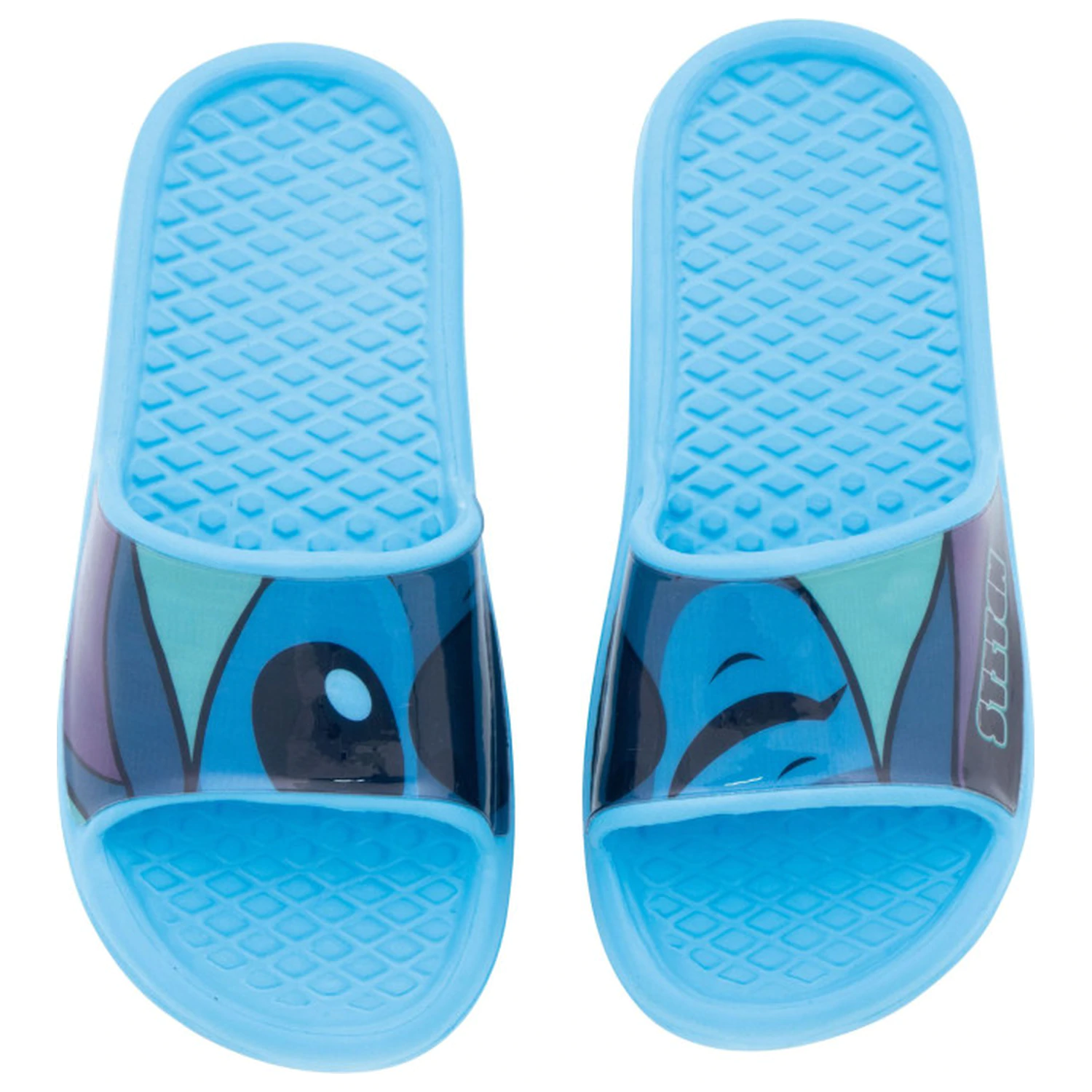 Dětské bačkůrky Stitch Wink Blue fotografii produktu