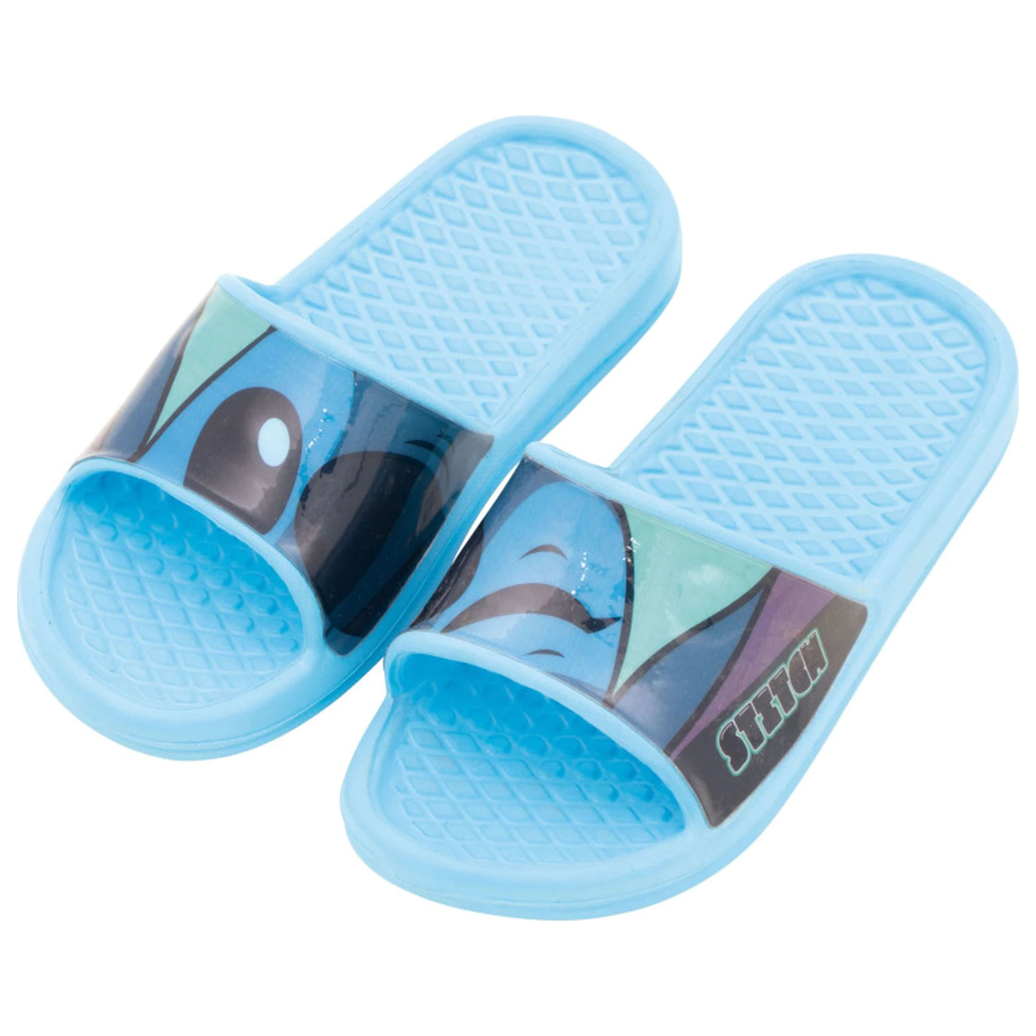 Dětské bačkůrky Stitch Wink Blue fotografii produktu