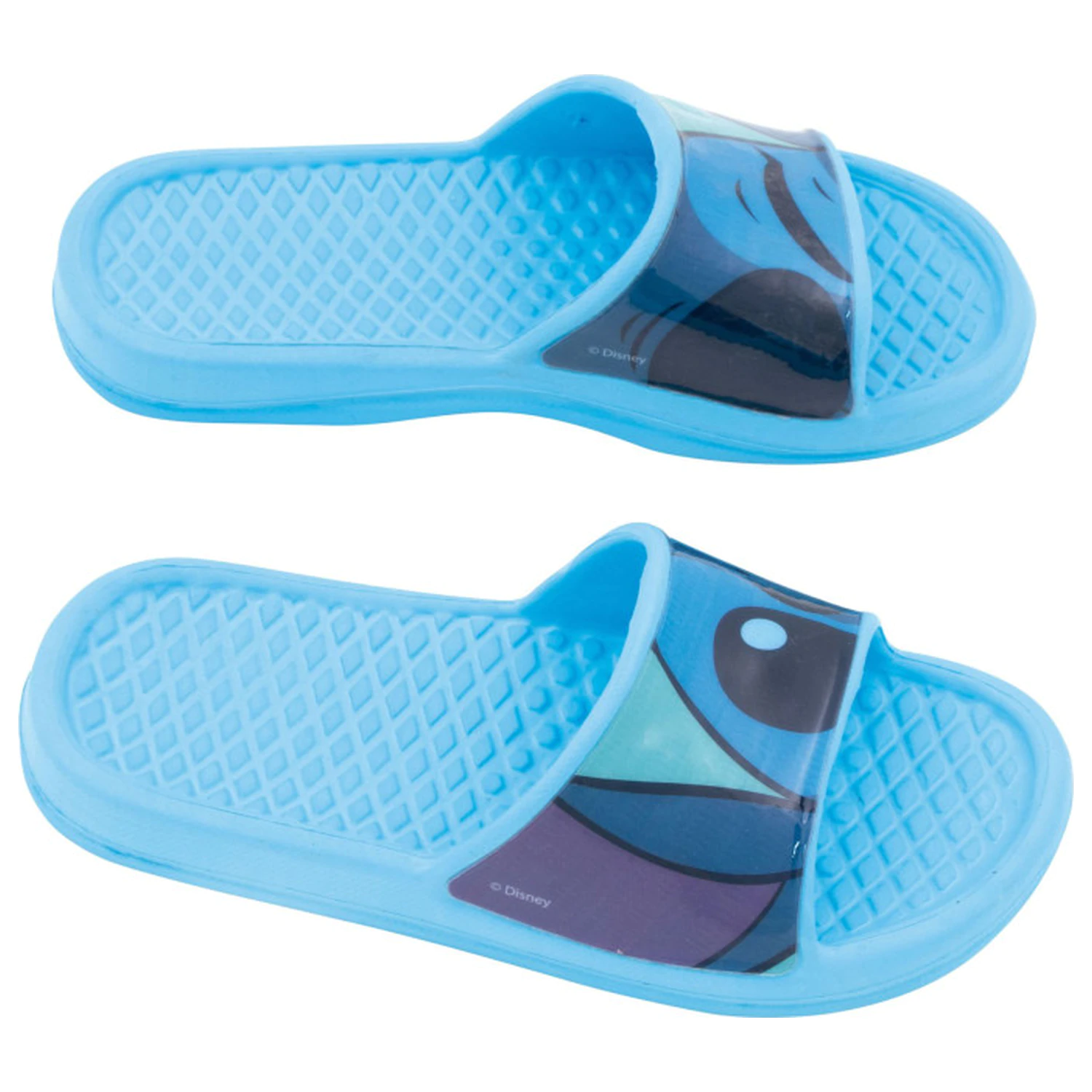 Dětské bačkůrky Stitch Wink Blue fotografii produktu