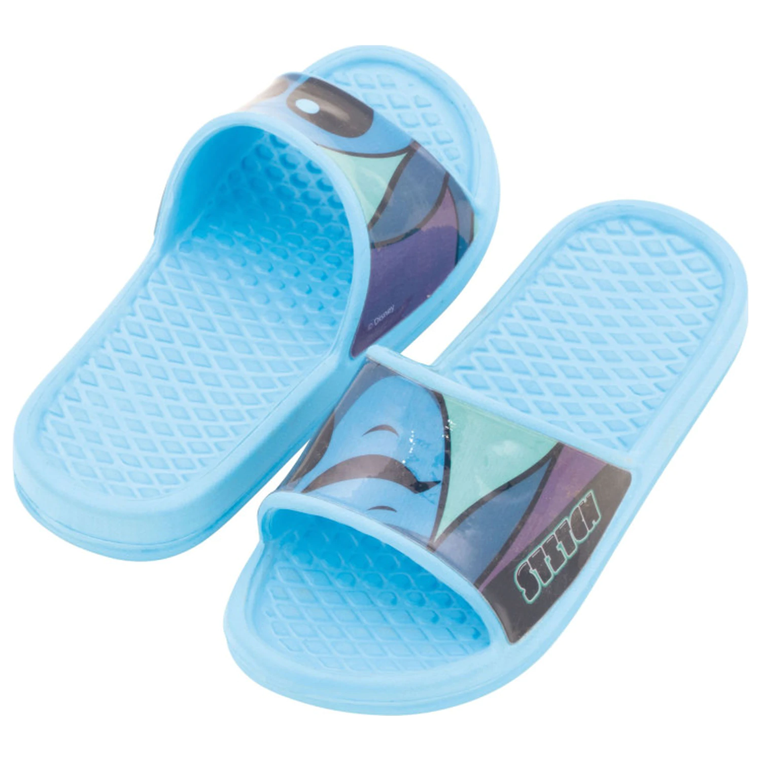 Dětské bačkůrky Stitch Wink Blue fotografii produktu