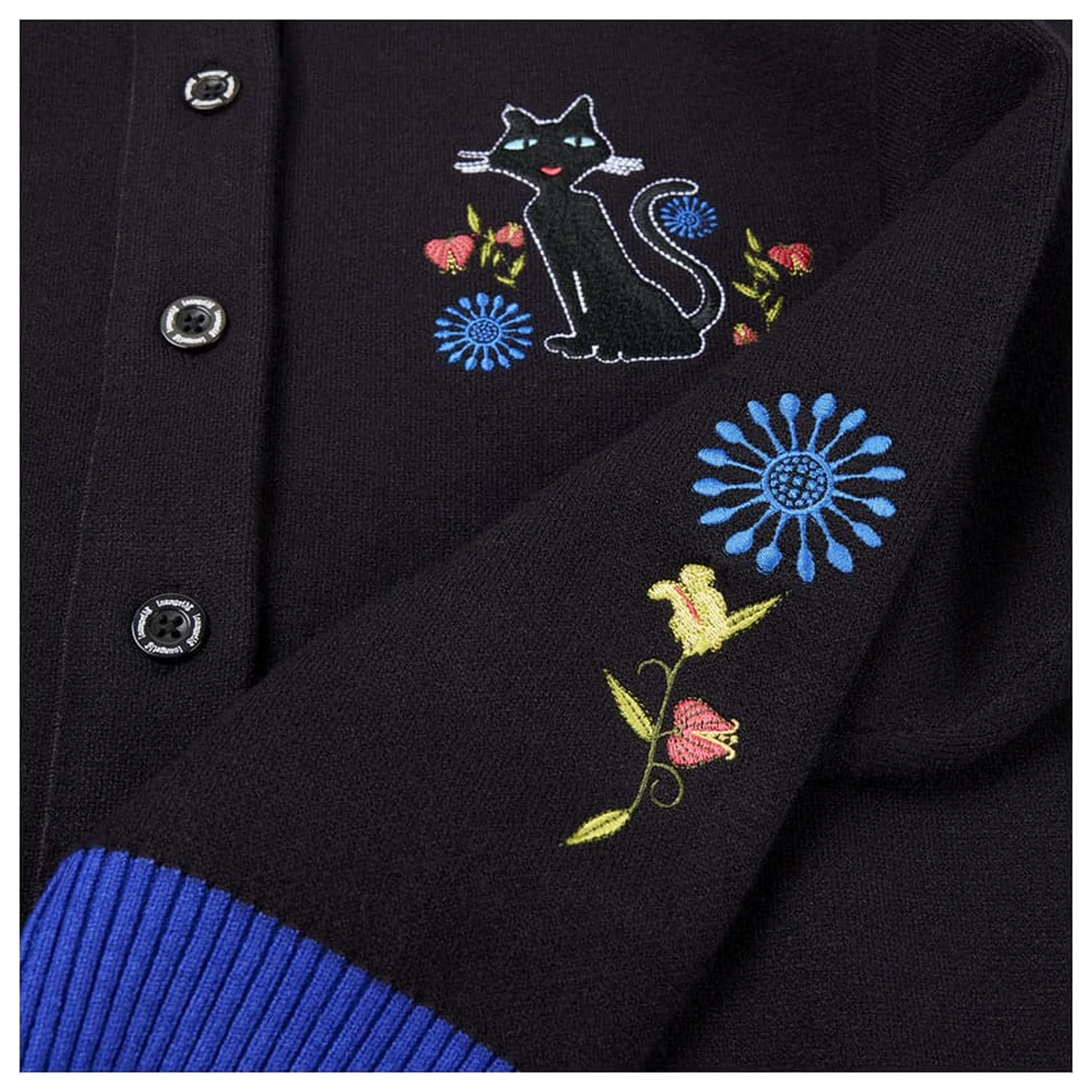 Pixar Coraline by Loungefly Kardigan Unisex Límec Cat Dragonfly fotografii produktu