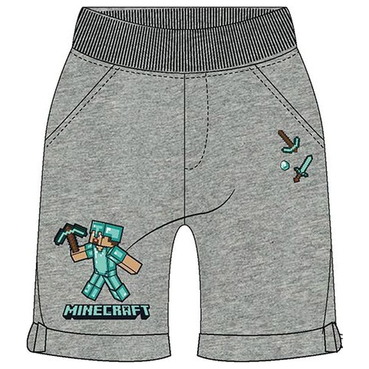 Minecraft Battlewear Dětské kraťasy fotografii produktu