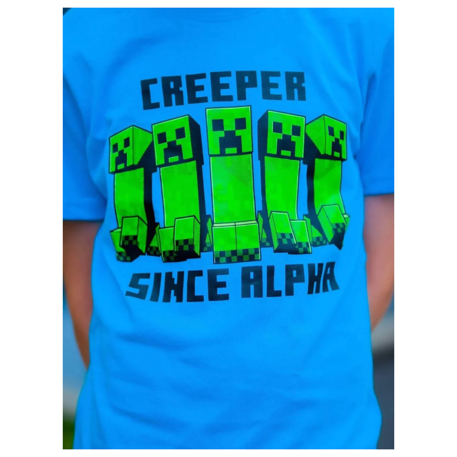 Minecraft Alpha dětské krátké pyžamo fotografii produktu