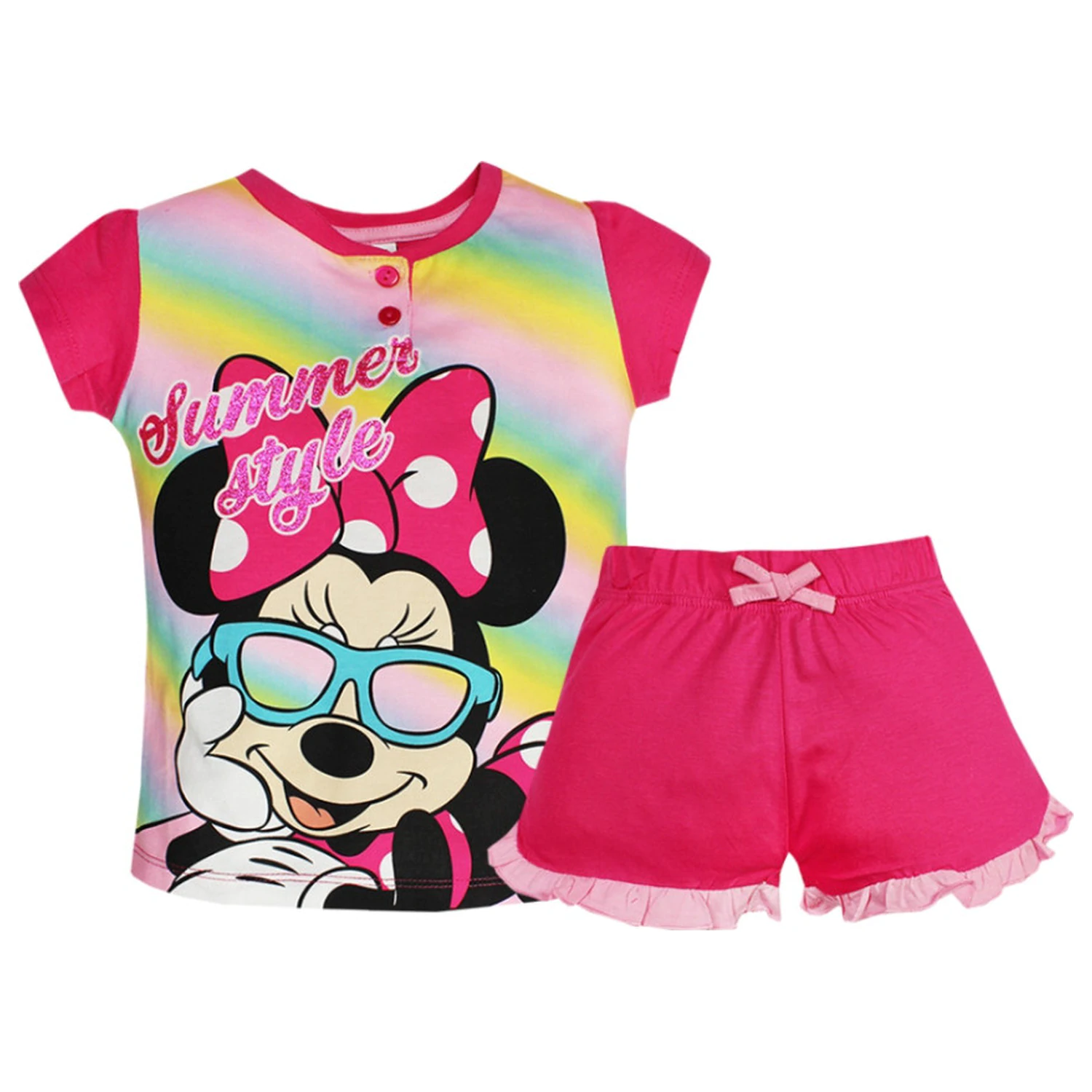 Disney Minnie Style dětské krátké pyžamo fotografii produktu