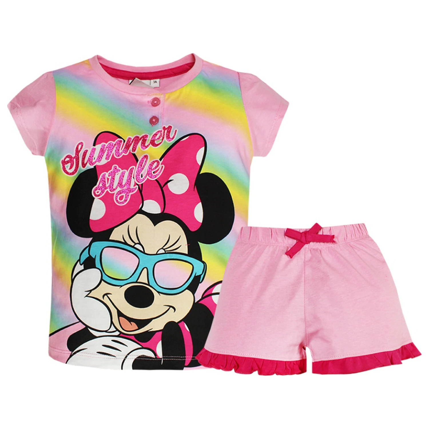 Disney Minnie Style Light dětské krátké pyžamo fotografii produktu