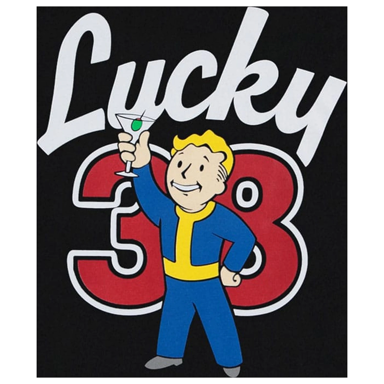 Fallout tričko Lucky 38 Cocktail fotografii produktu