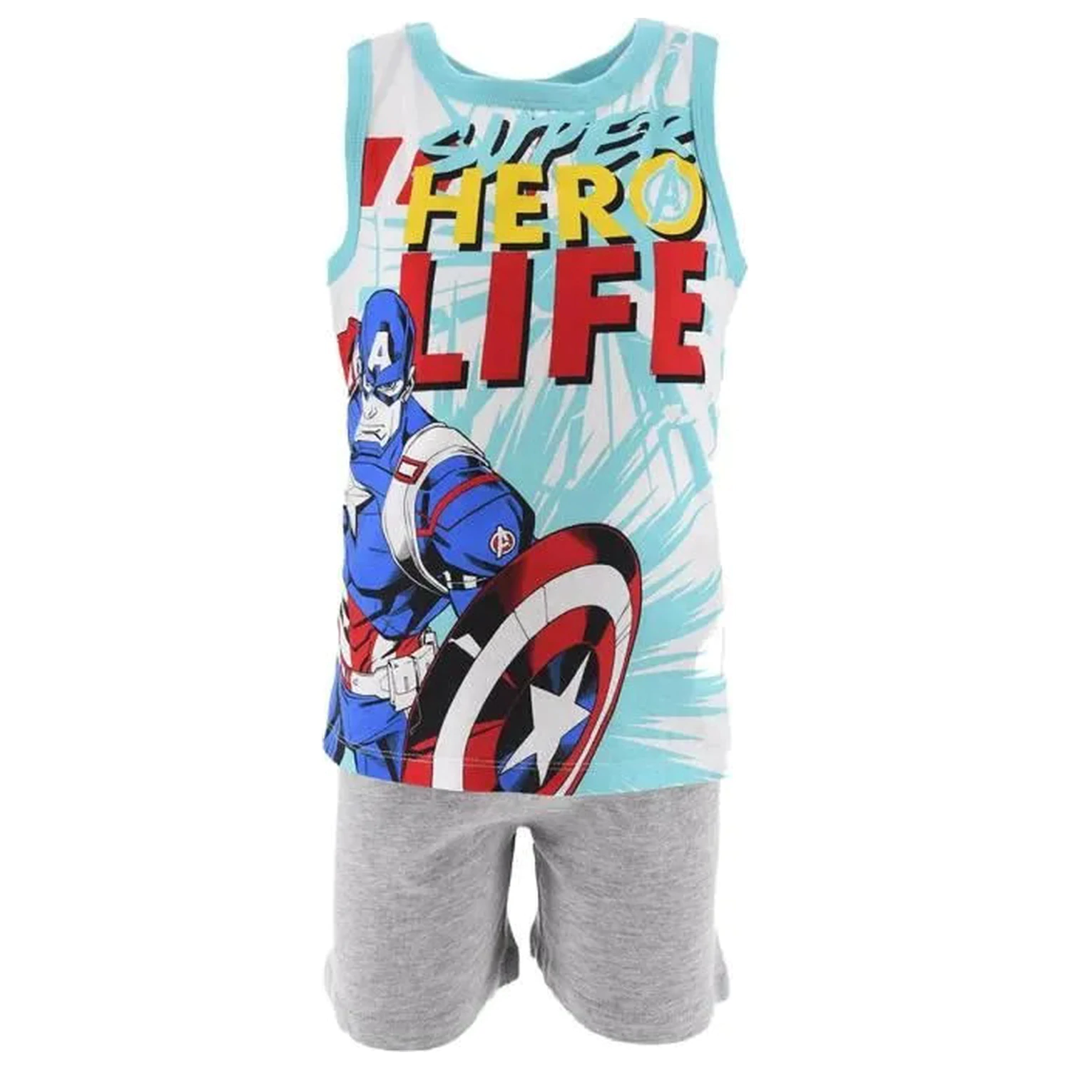 Avengers Hero Life Krátké dětské pyžamo fotografii produktu