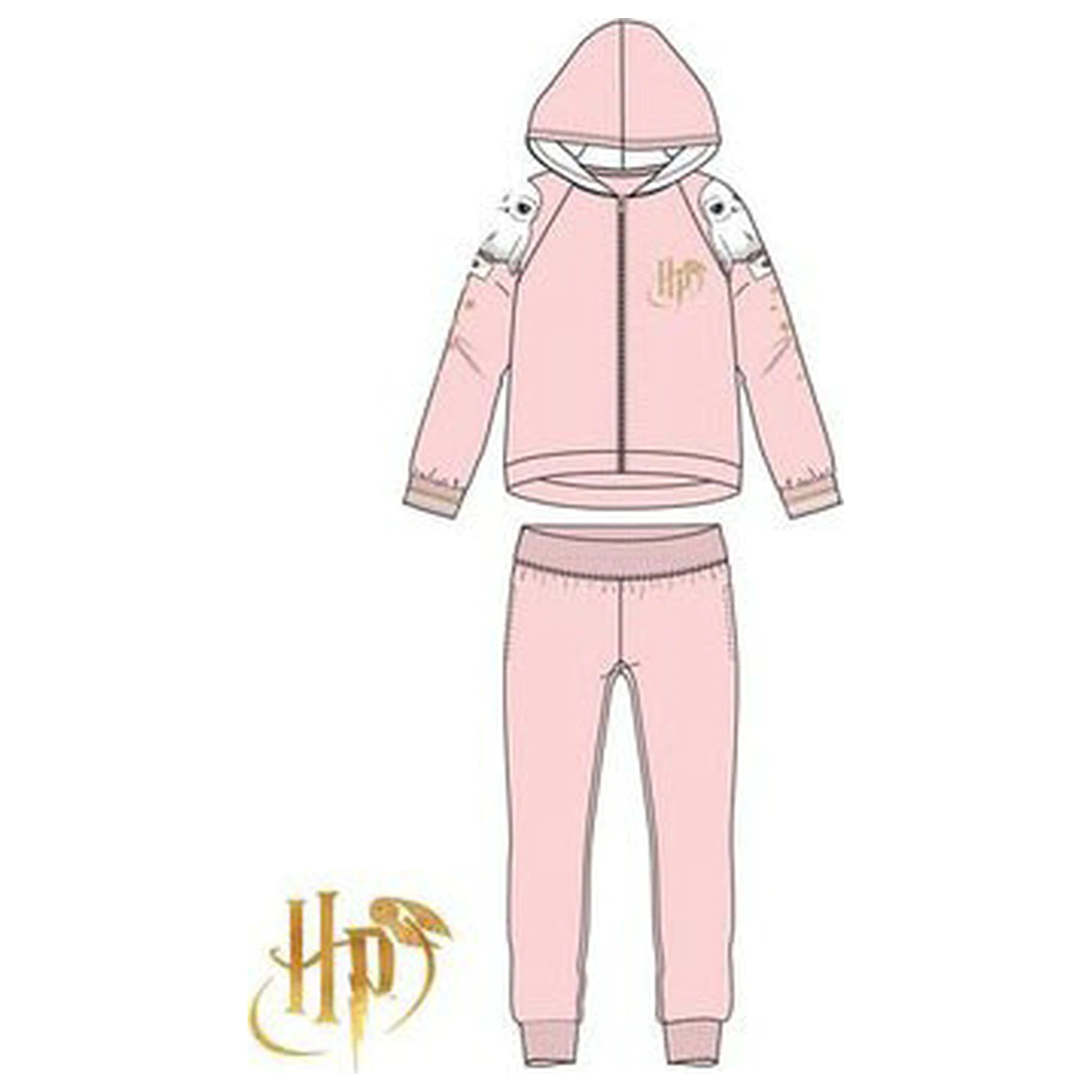 Harry Potter Hedwig Dětská tepláková souprava Běžecký set fotografii produktu