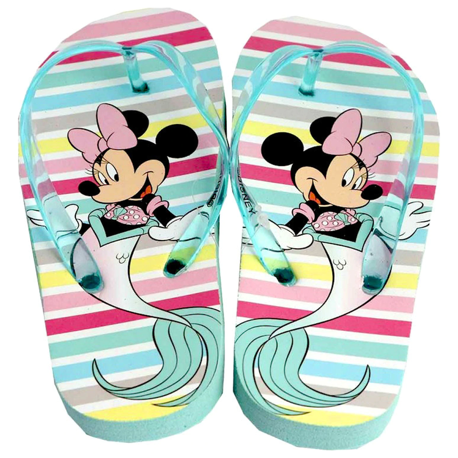 Disney Minnie Mermaid Blue dětské žabky, Žabka fotografii produktu