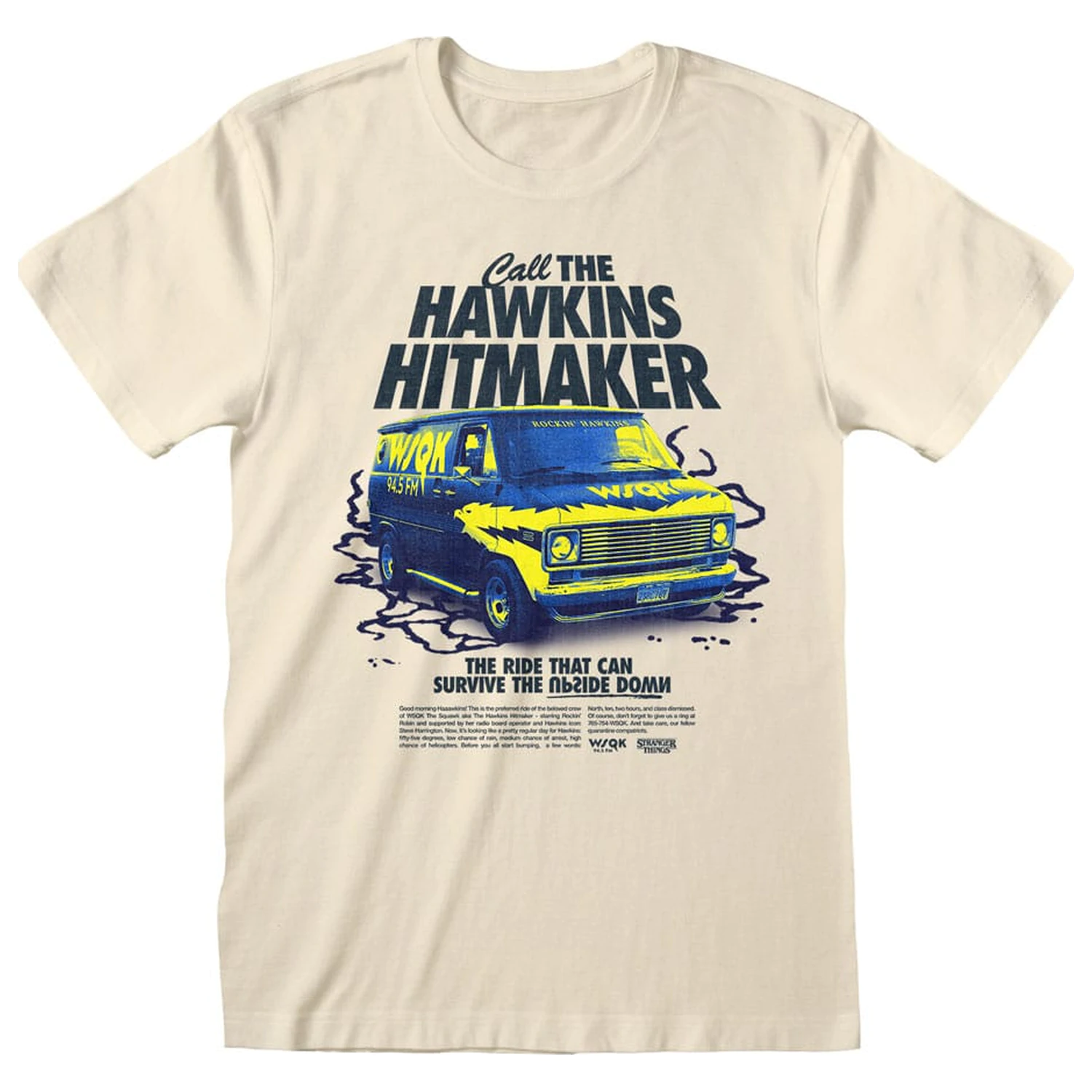 Stranger Things tričko Call the Hawkins Hitmaker fotografii produktu