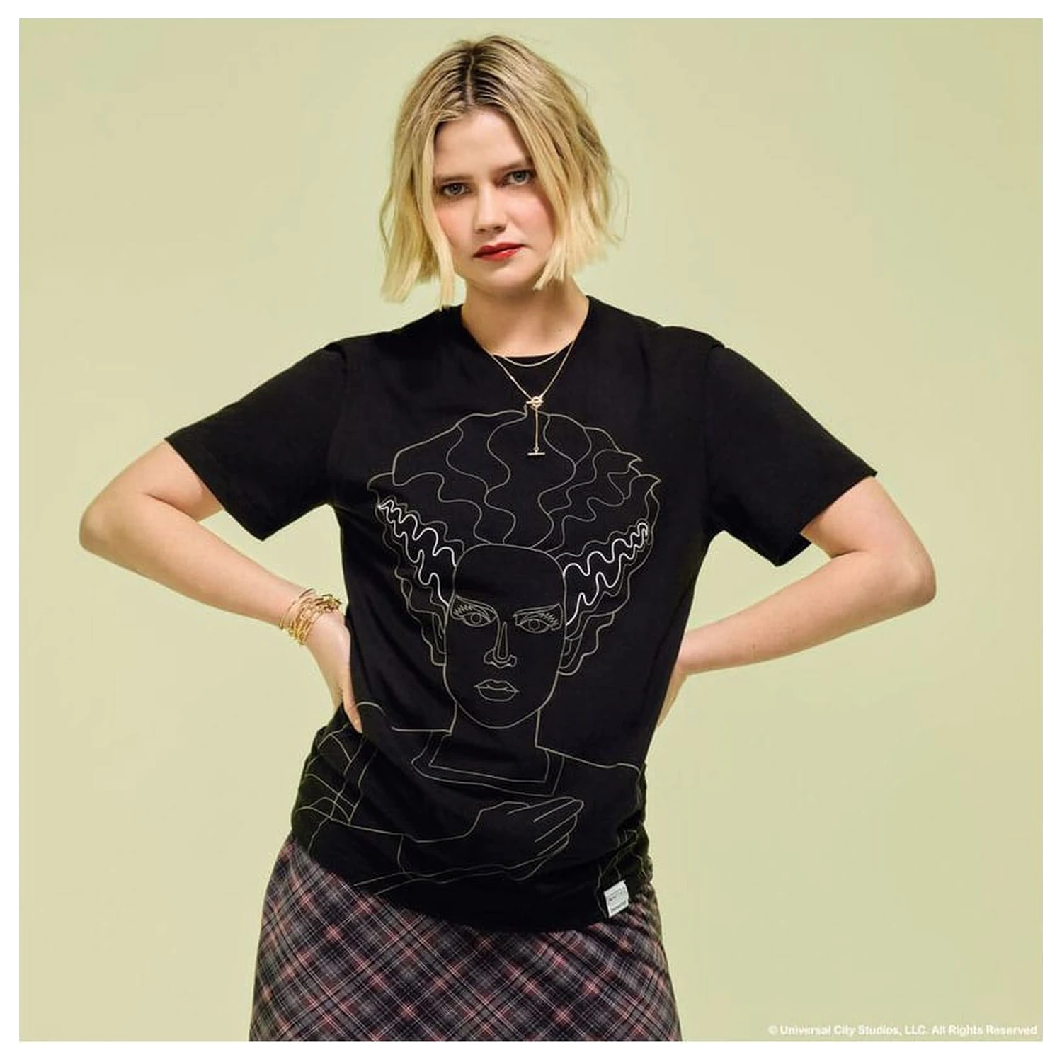 Universal Monsters by Loungefly Tričko Unisex Bride of Frankenstein fotografii produktu