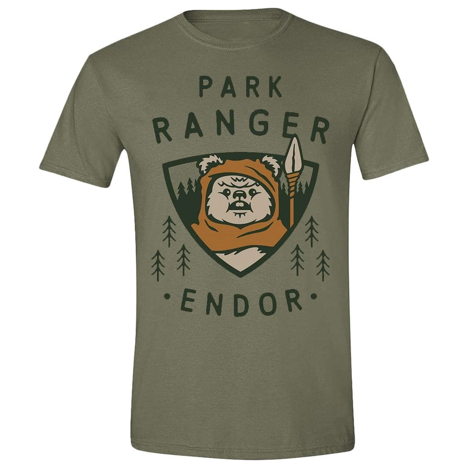 Star Wars tričko Park Ranger Ewok fotografii produktu
