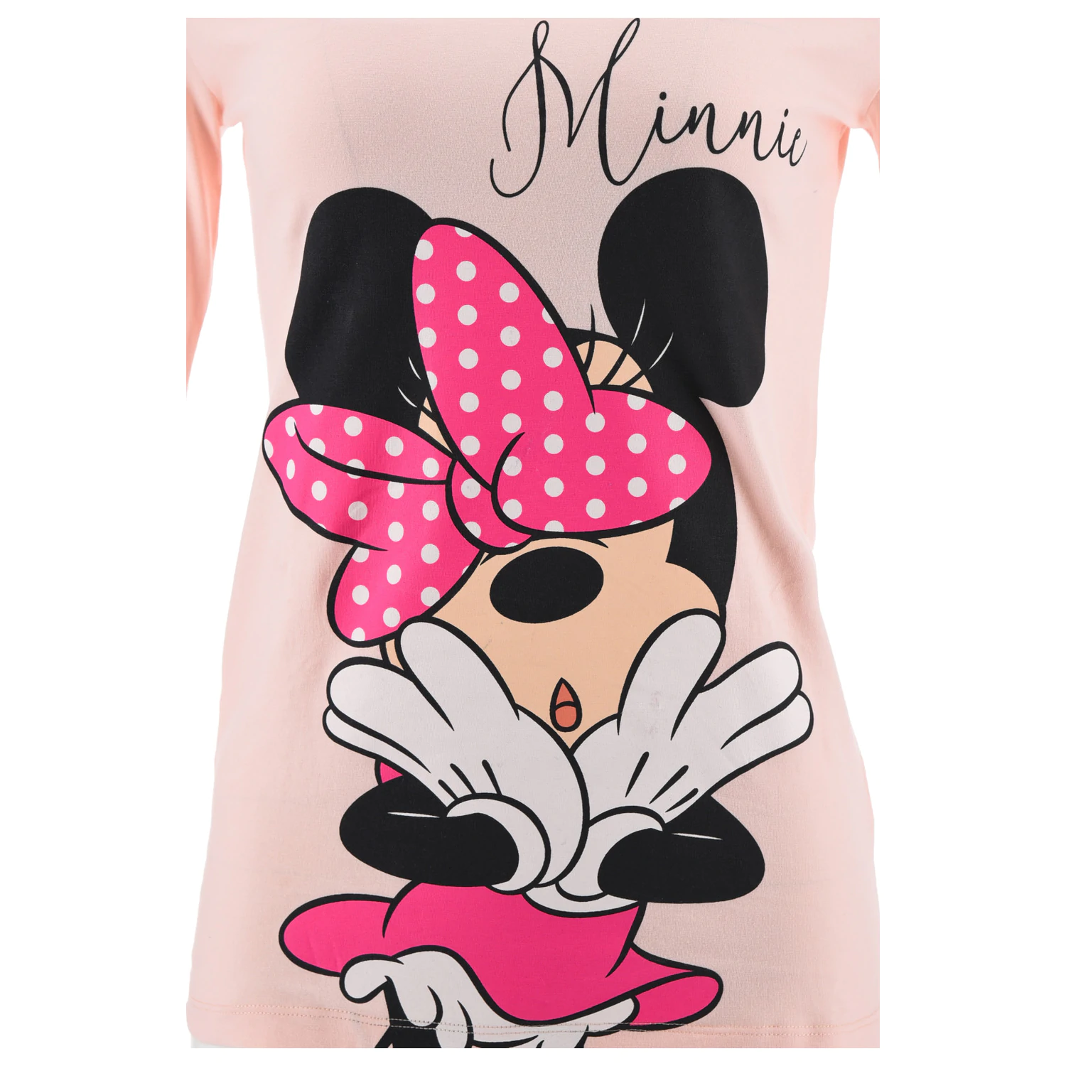 Disney Minnie Pinky dámské tričko s dlouhým rukávem, top fotografii produktu