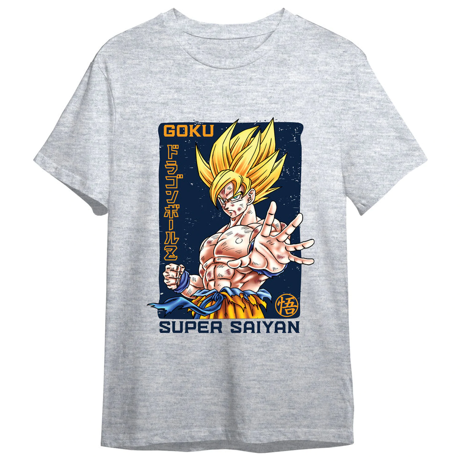 Dragon Ball Goku Super Saiyan dospělé tričko fotografii produktu