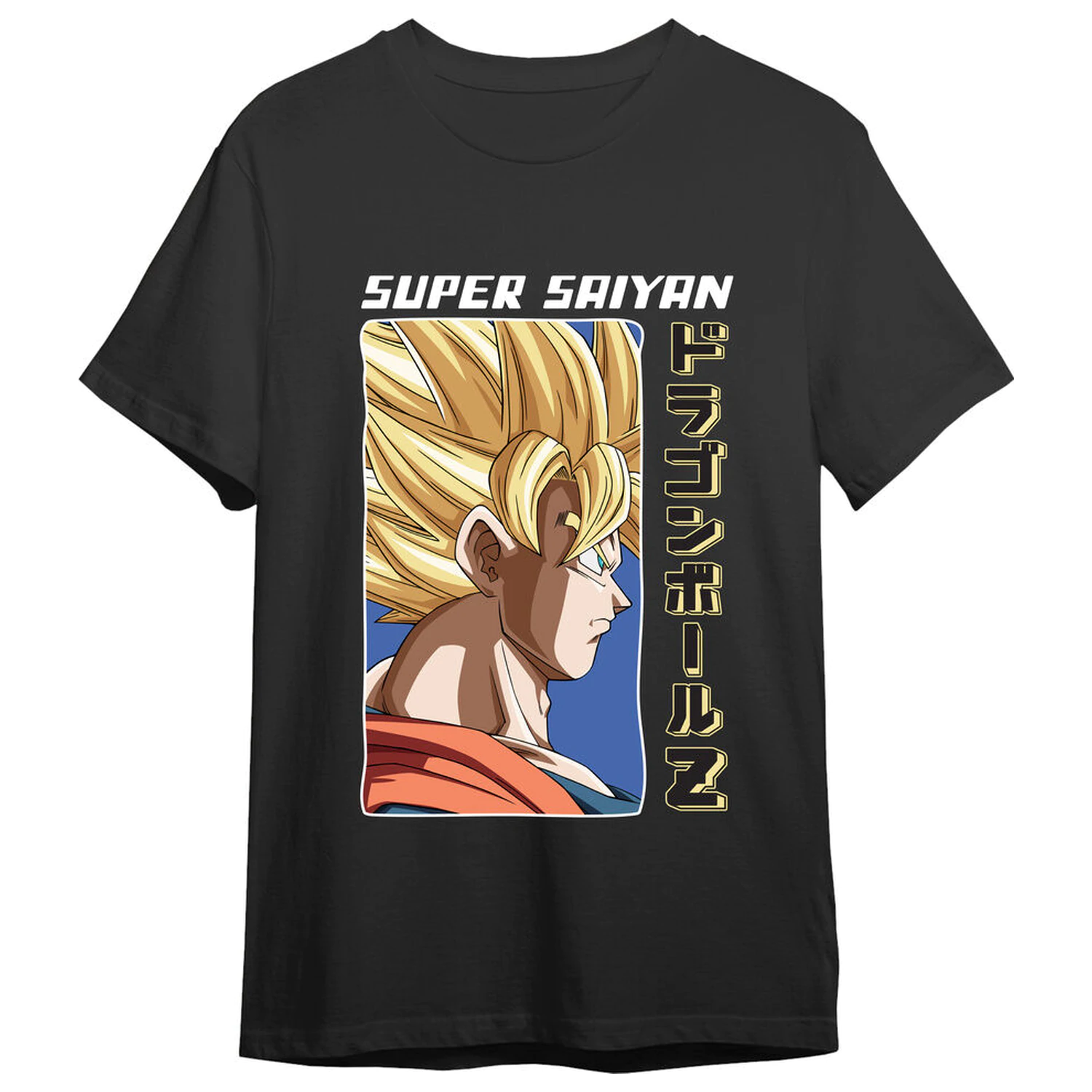Dragon Ball Z Goku Super Saiyan dospělé tričko fotografii produktu
