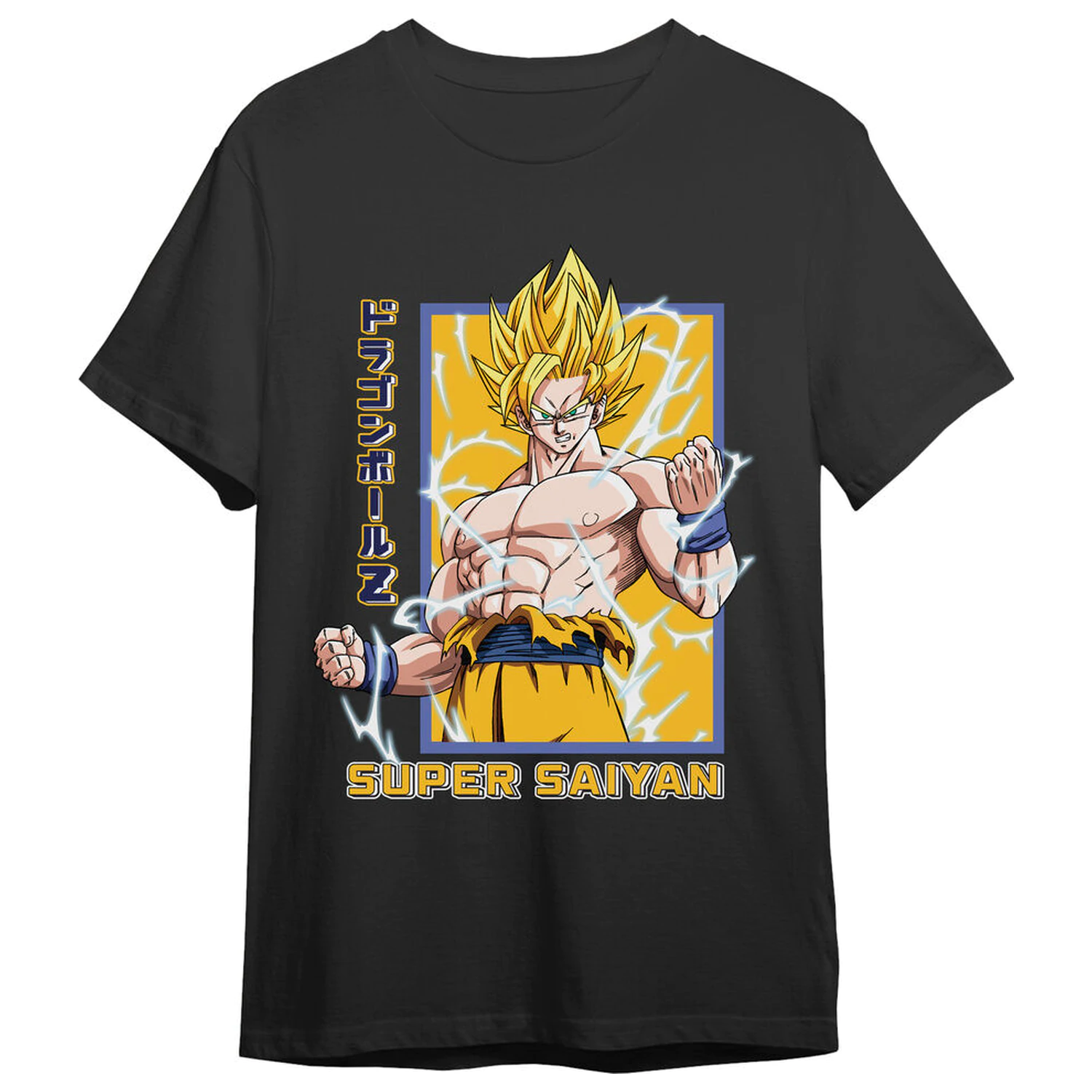 Dragon Ball Z Goku Super Saiyan tričko pro dospělé fotografii produktu