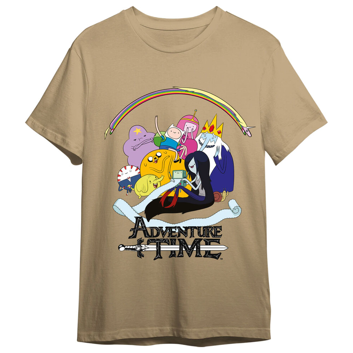 Adventure Time Characters dospělé tričko fotografii produktu