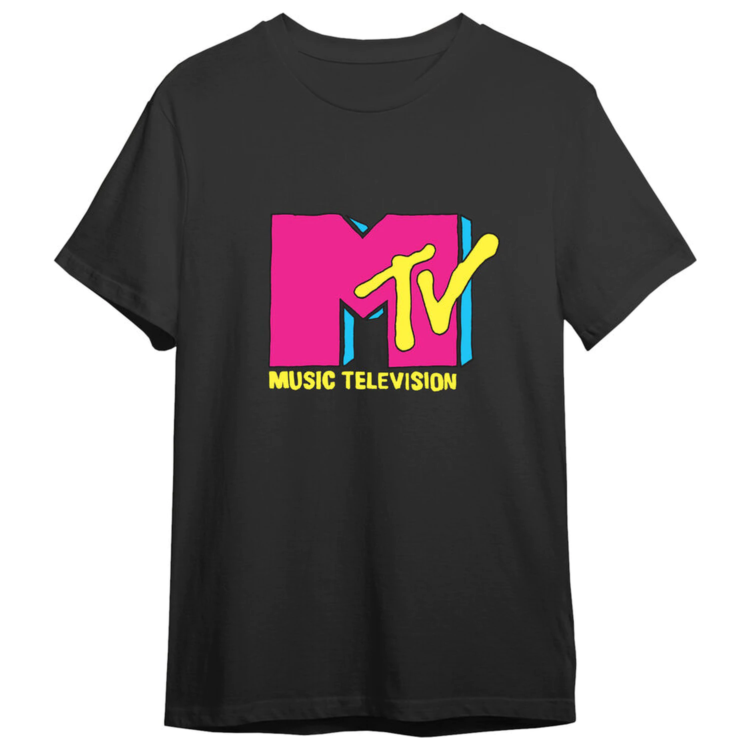 MTV Logo dospělé tričko fotografii produktu