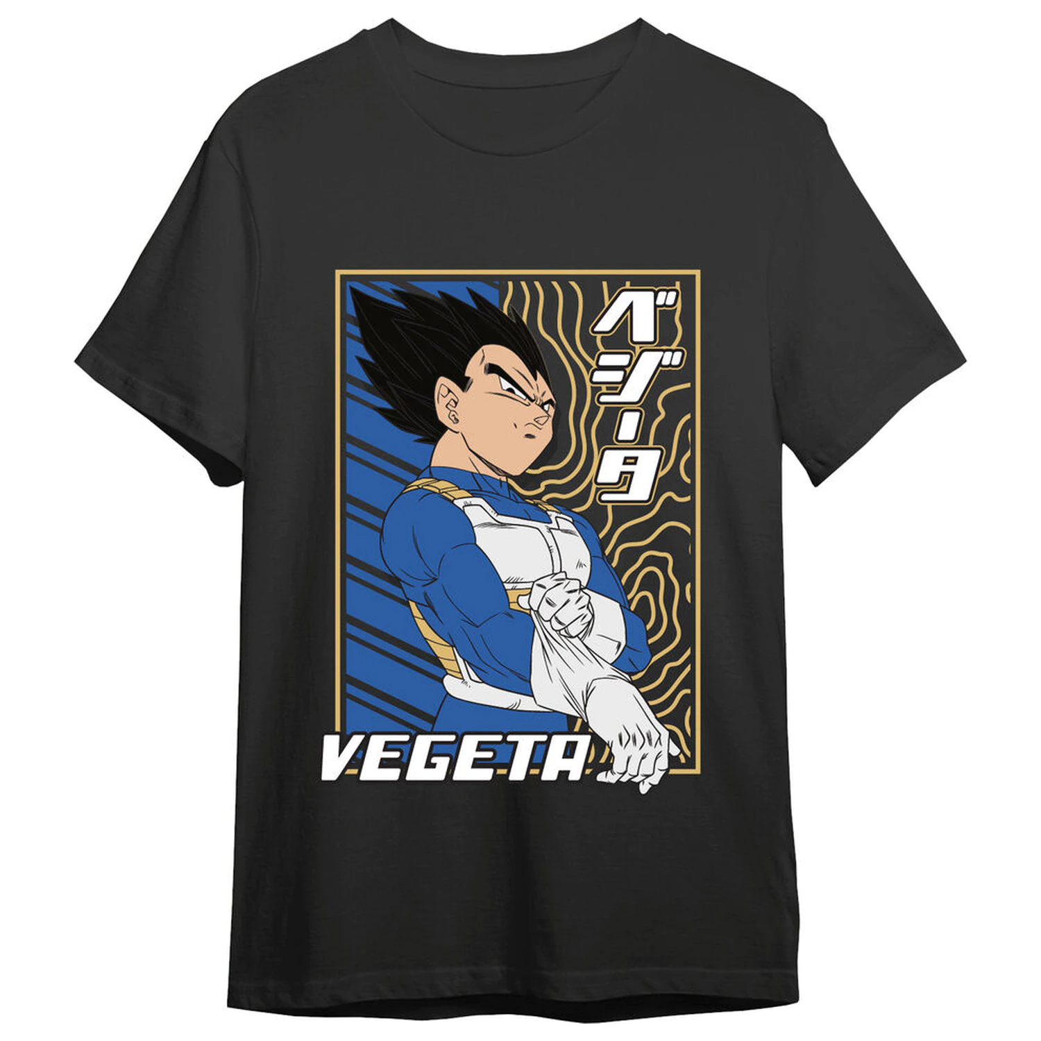 Dragon Ball Super Vegeta dospělé tričko fotografii produktu