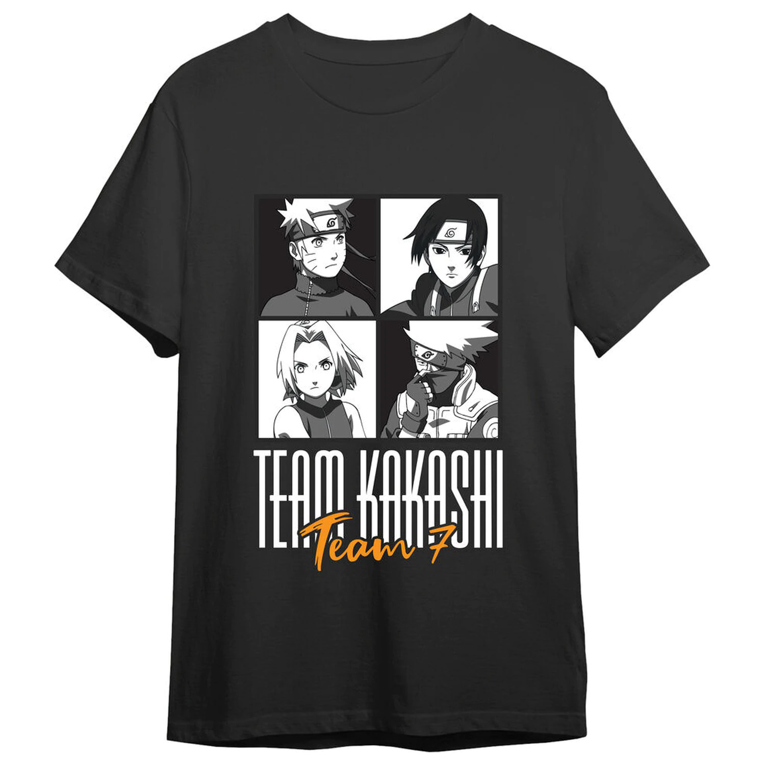 Naruto Shippuden Team Kakashi dospělé tričko fotografii produktu