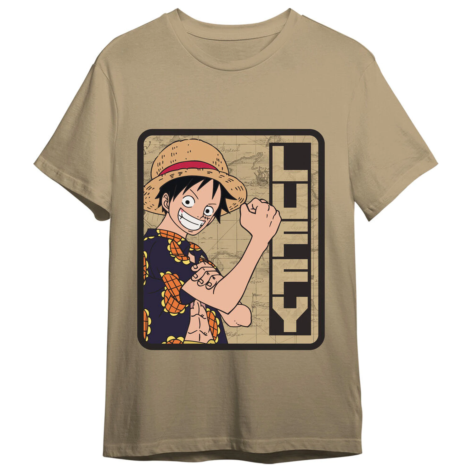 One Piece Monkey D. Luffy dospělé tričko fotografii produktu