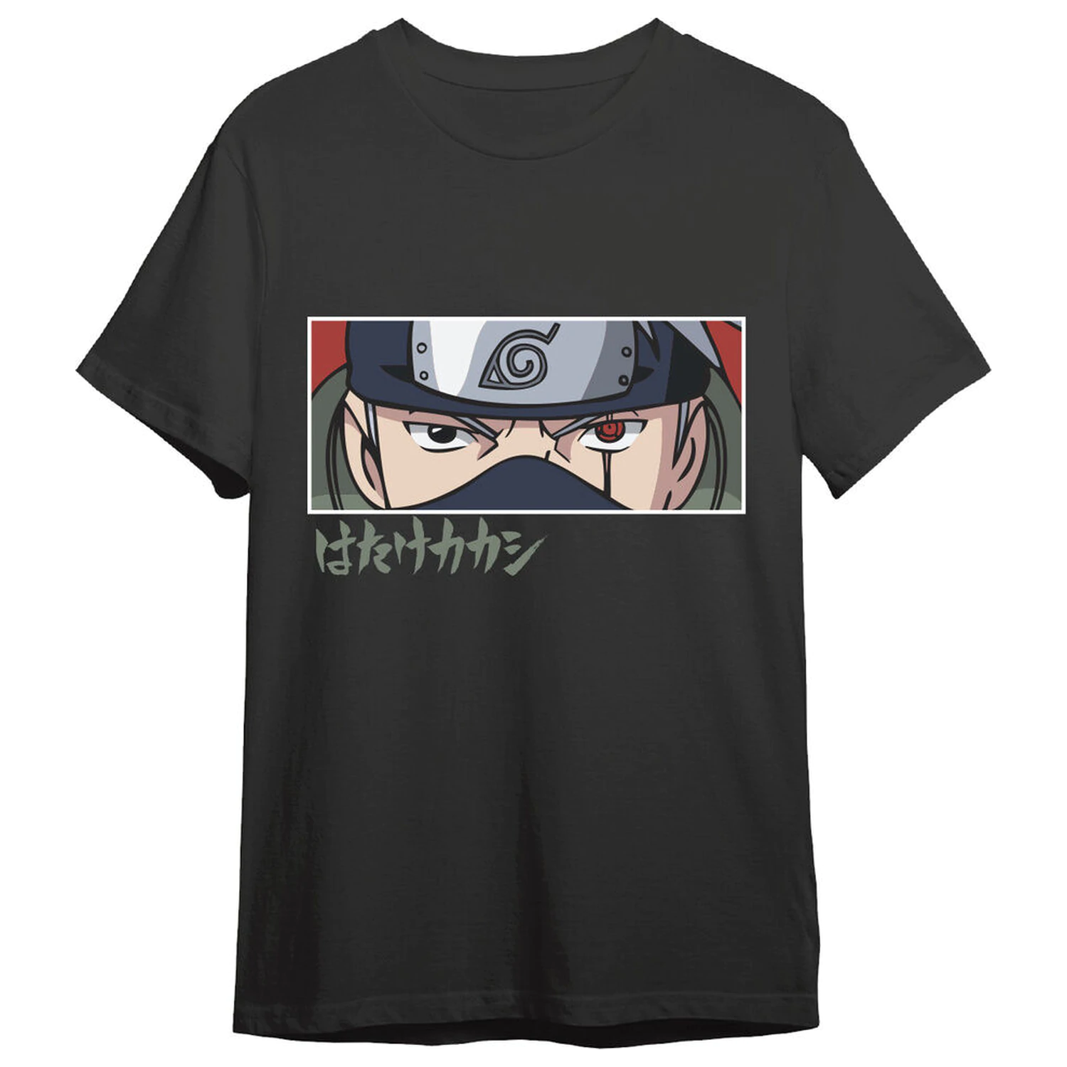 Naruto Shippuden Kakashi Eyes dospělé tričko fotografii produktu