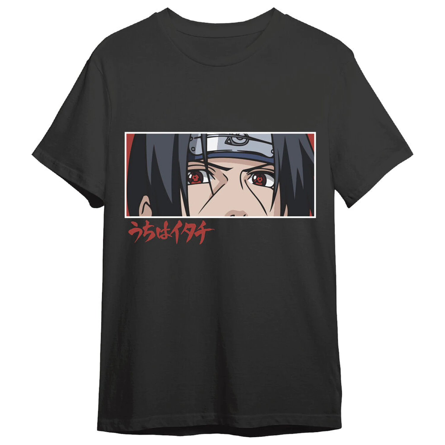 Naruto Shippuden Itachi Eyes dospělé tričko fotografii produktu