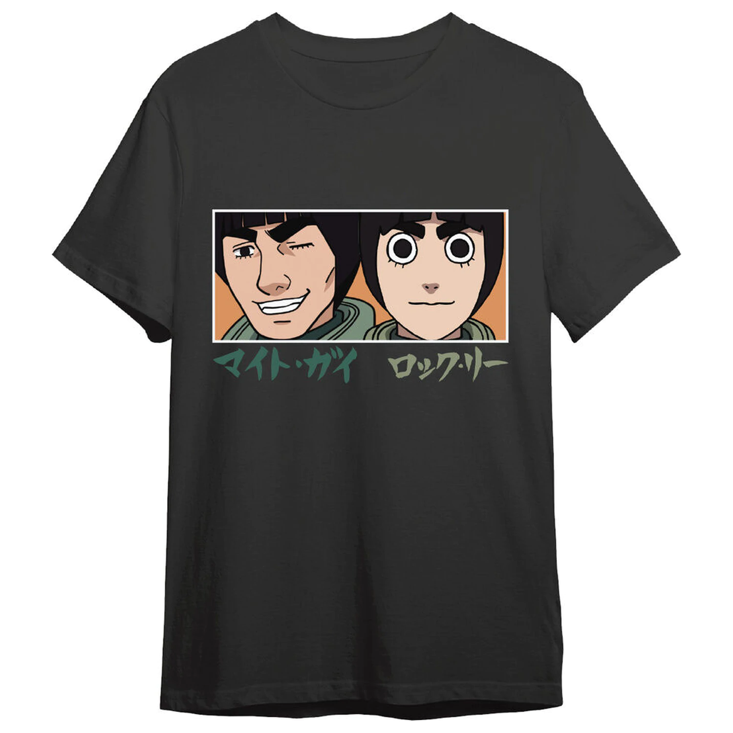Naruto Shippuden Guy Sensei & Rock Lee Eyes dospělé tričko fotografii produktu
