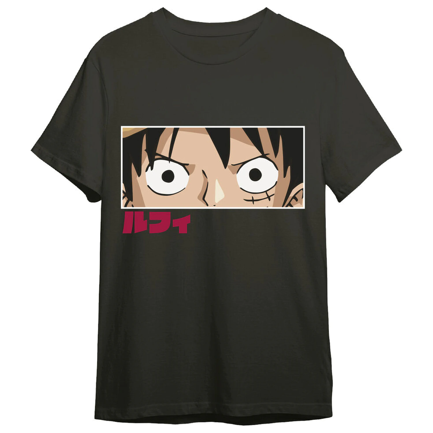 One Piece Monkey D. Luffy Eyes dospělé tričko fotografii produktu