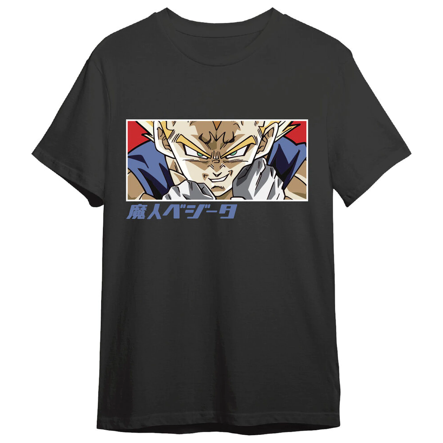 Dragon Ball Z Majin Vegeta Eyes dospělé tričko fotografii produktu