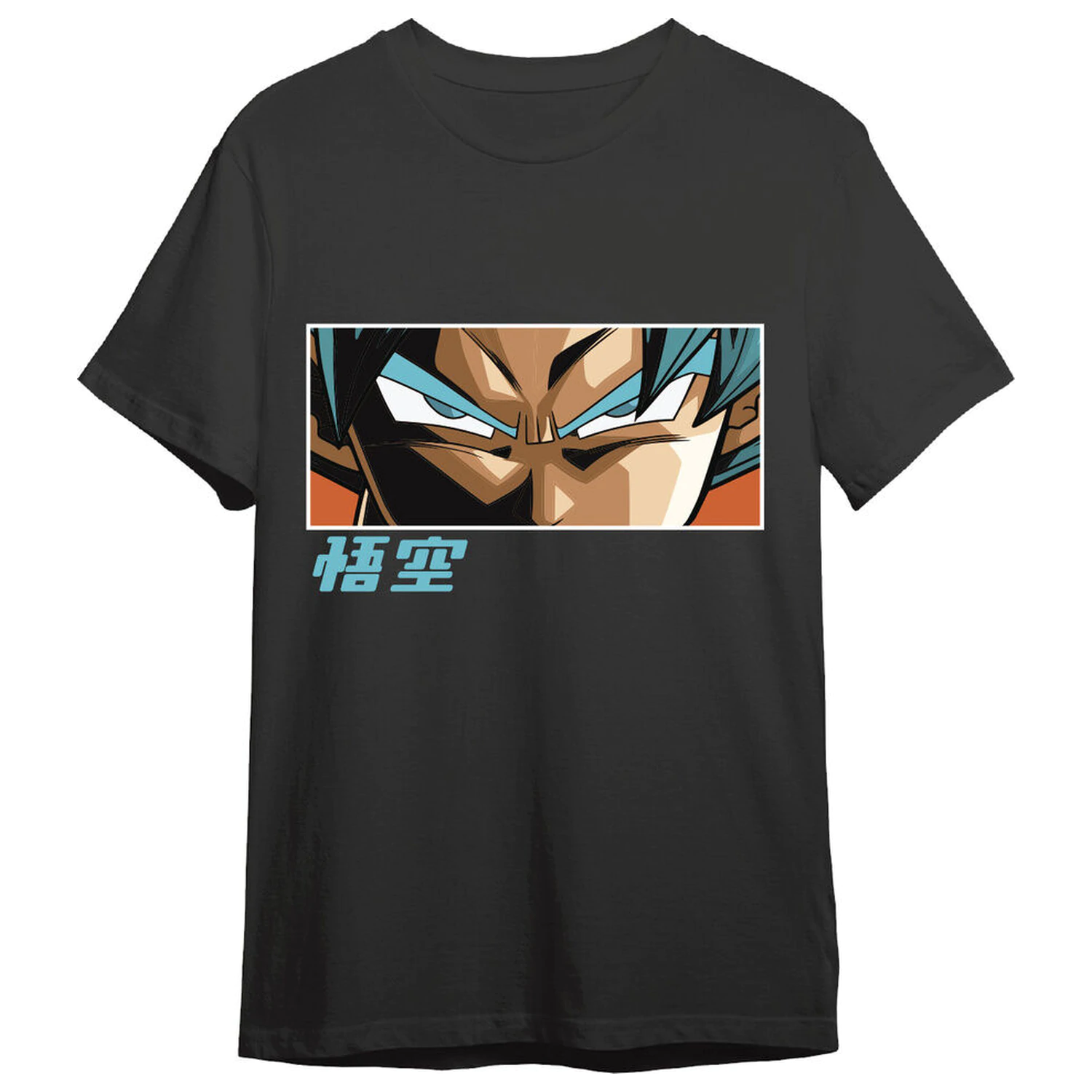 Dragon Ball Super Goku Super Saiyan Blue Eyes dospělé tričko fotografii produktu