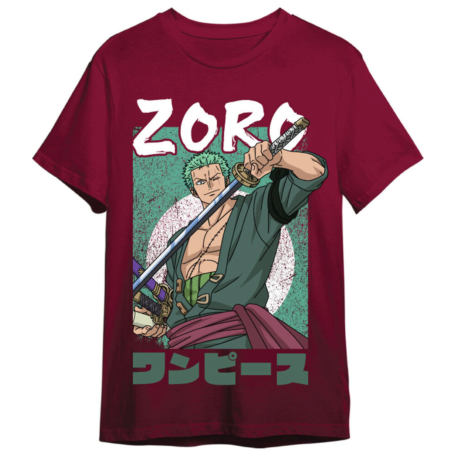 One Piece Roronoa Zoro dospělé tričko fotografii produktu