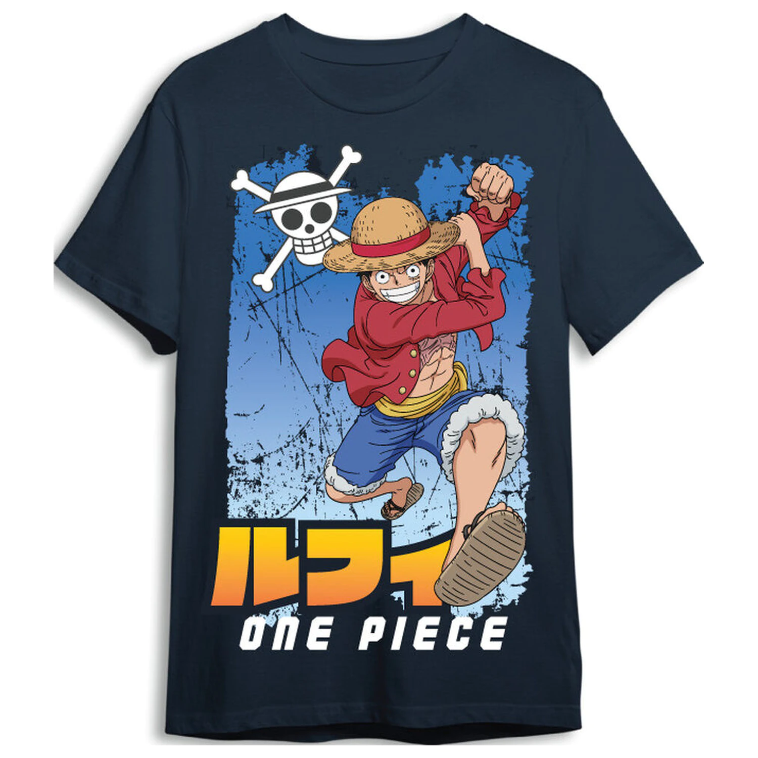 One Piece Monkey D. Luffy dospělé tričko fotografii produktu