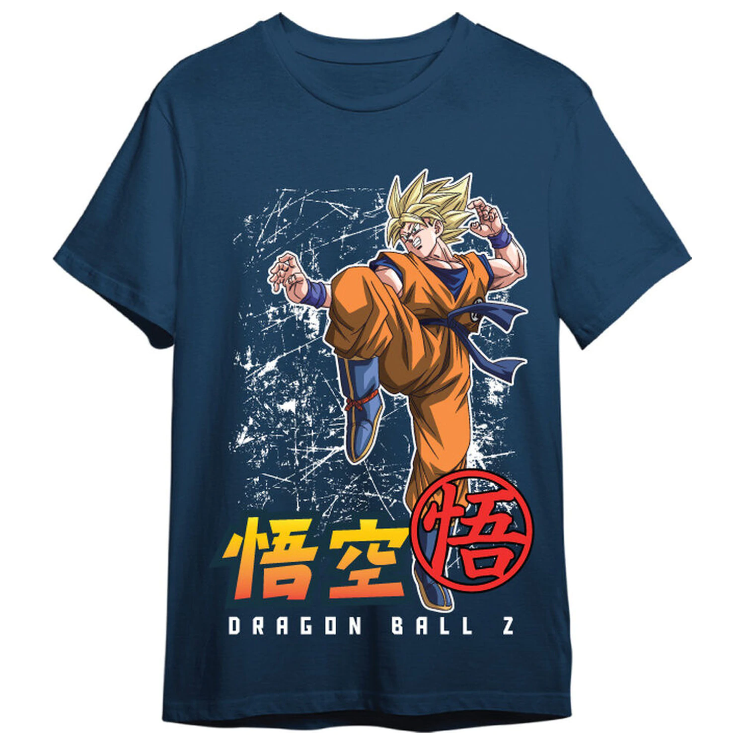 Dragon Ball Z Goku Super Saiyan dospělé tričko fotografii produktu