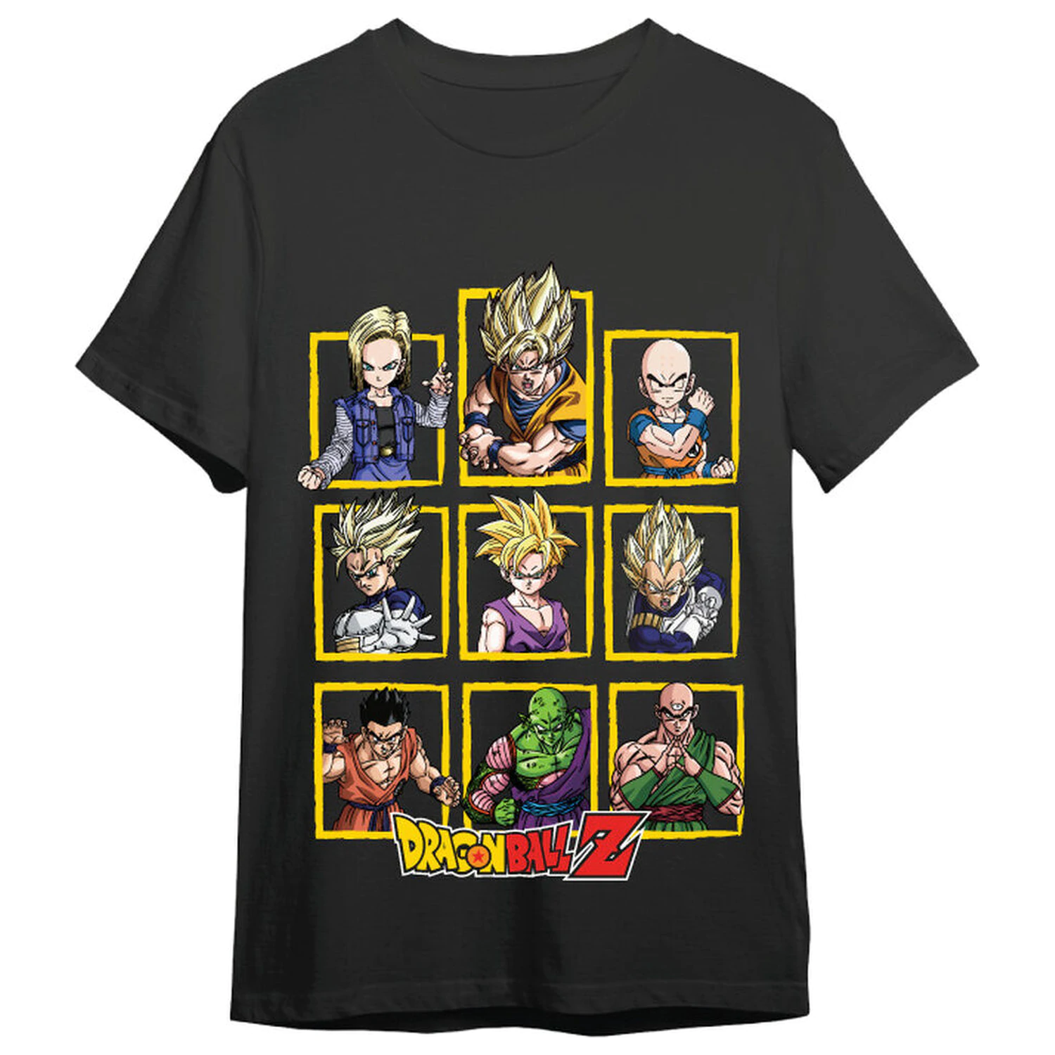 Dragon Ball Z postavy dospělé tričko fotografii produktu
