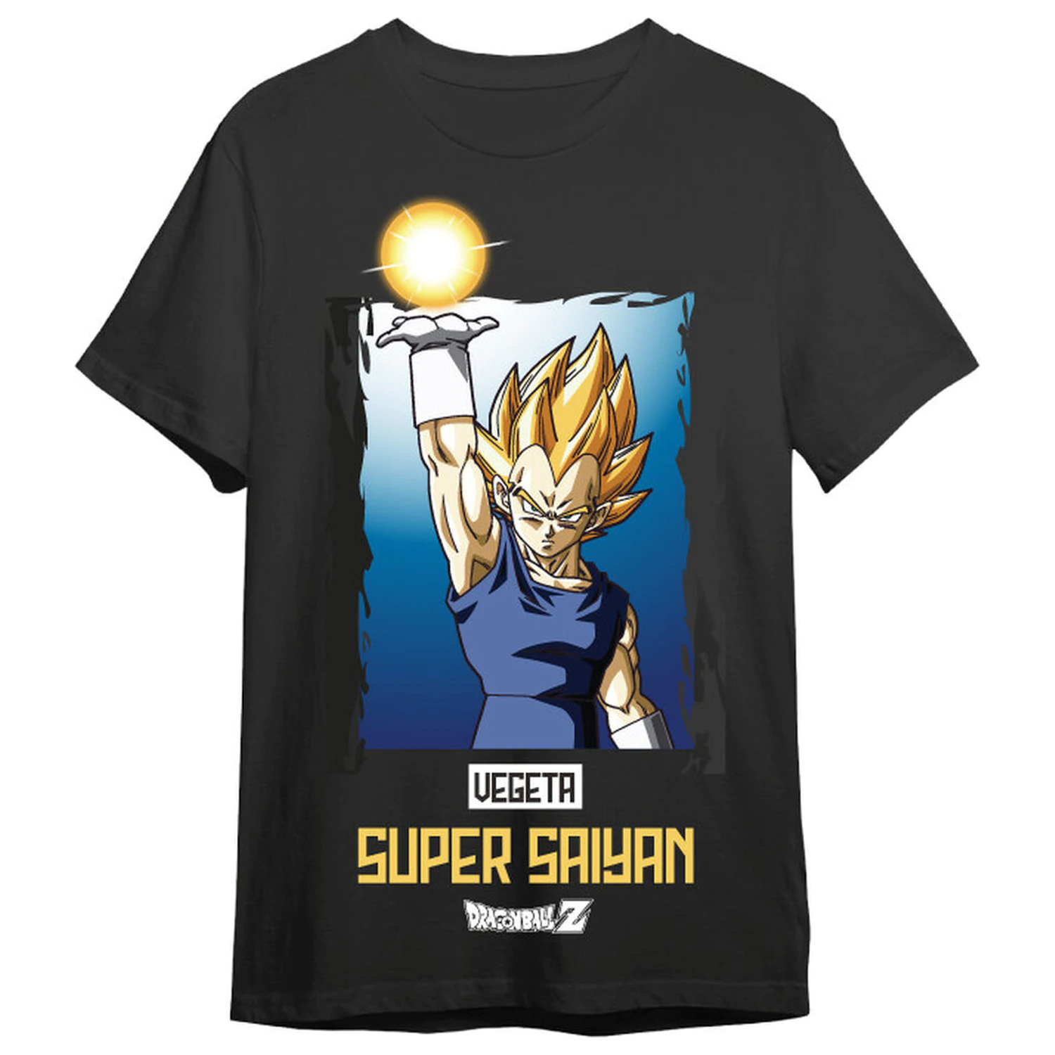 Dragon Ball Z Vegeta Super Saiyan dospělé tričko fotografii produktu