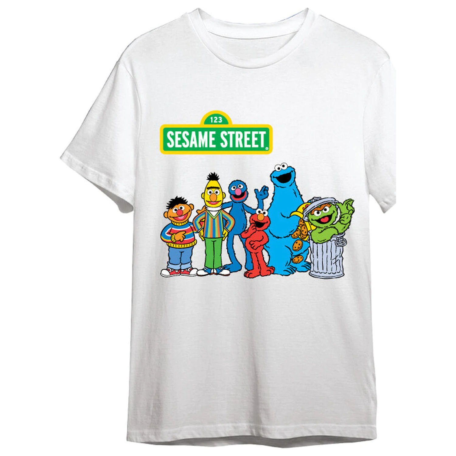 Sesame Street dospělé tričko fotografii produktu