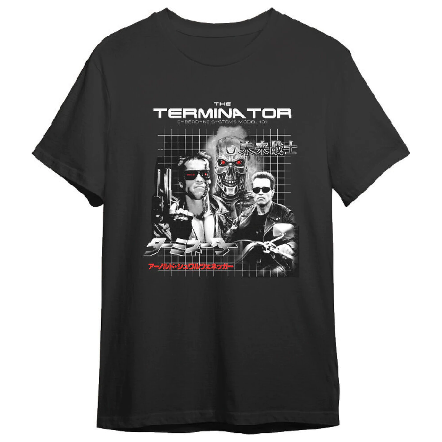 Terminator dospělé tričko fotografii produktu