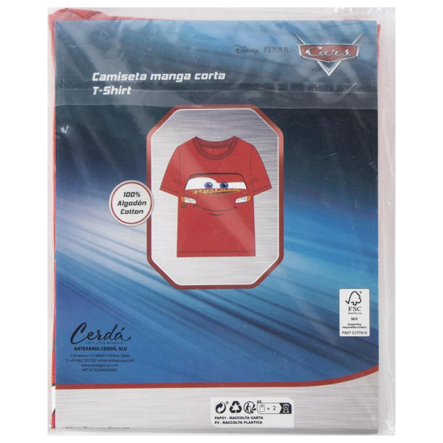 Disney Cars Red dětské krátké rukávy tričko, top fotografii produktu
