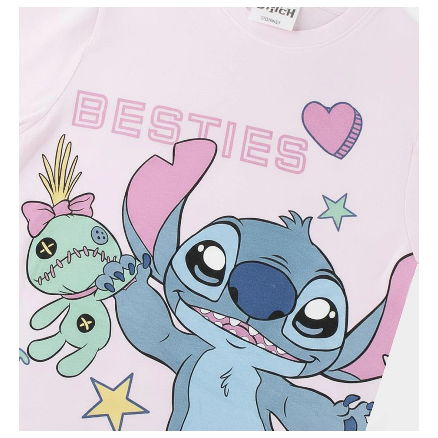 Stitch Besties dětské tričko s krátkým rukávem, top fotografii produktu