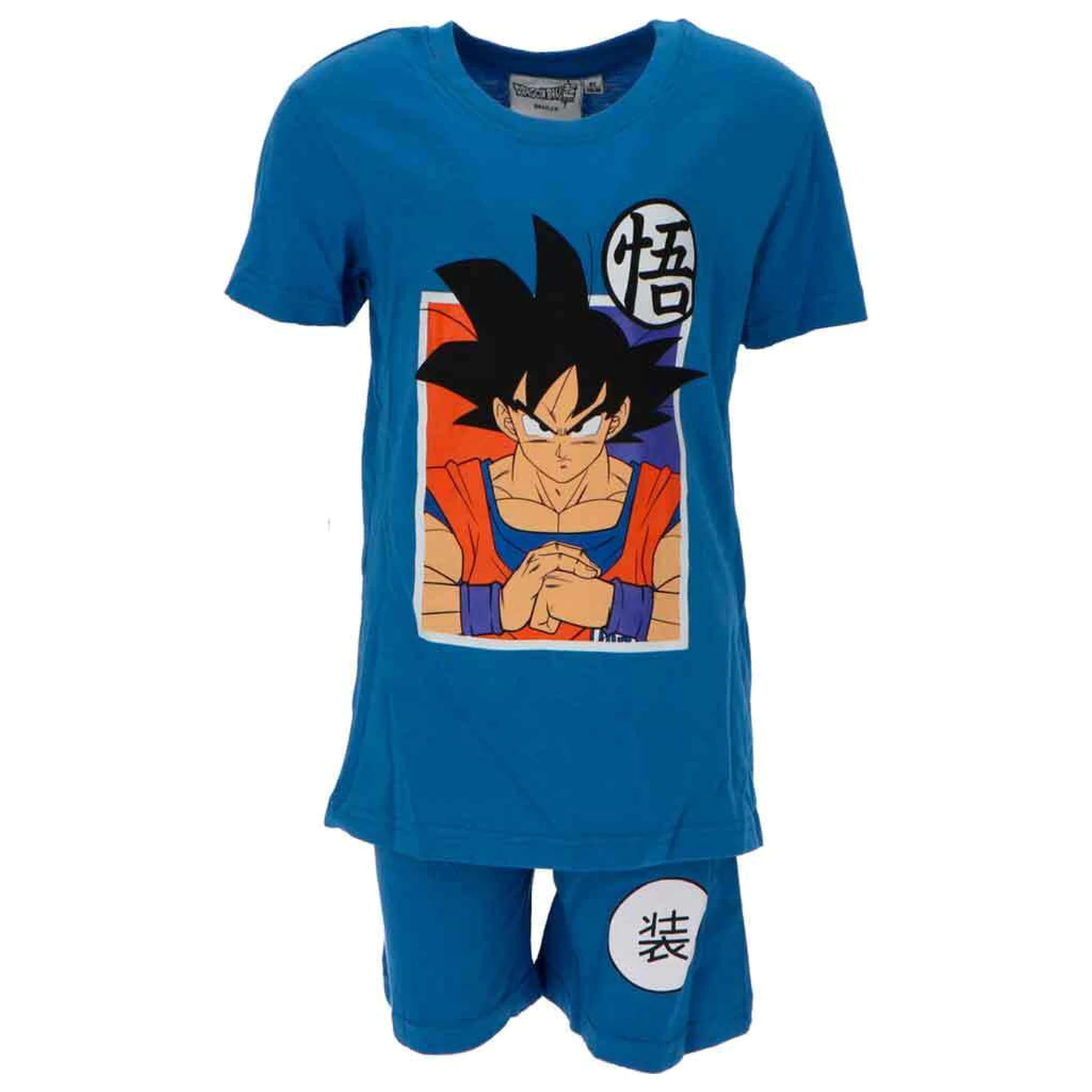 Dragon Ball Super Saiyan Blue Dětské krátké pyžamo fotografii produktu
