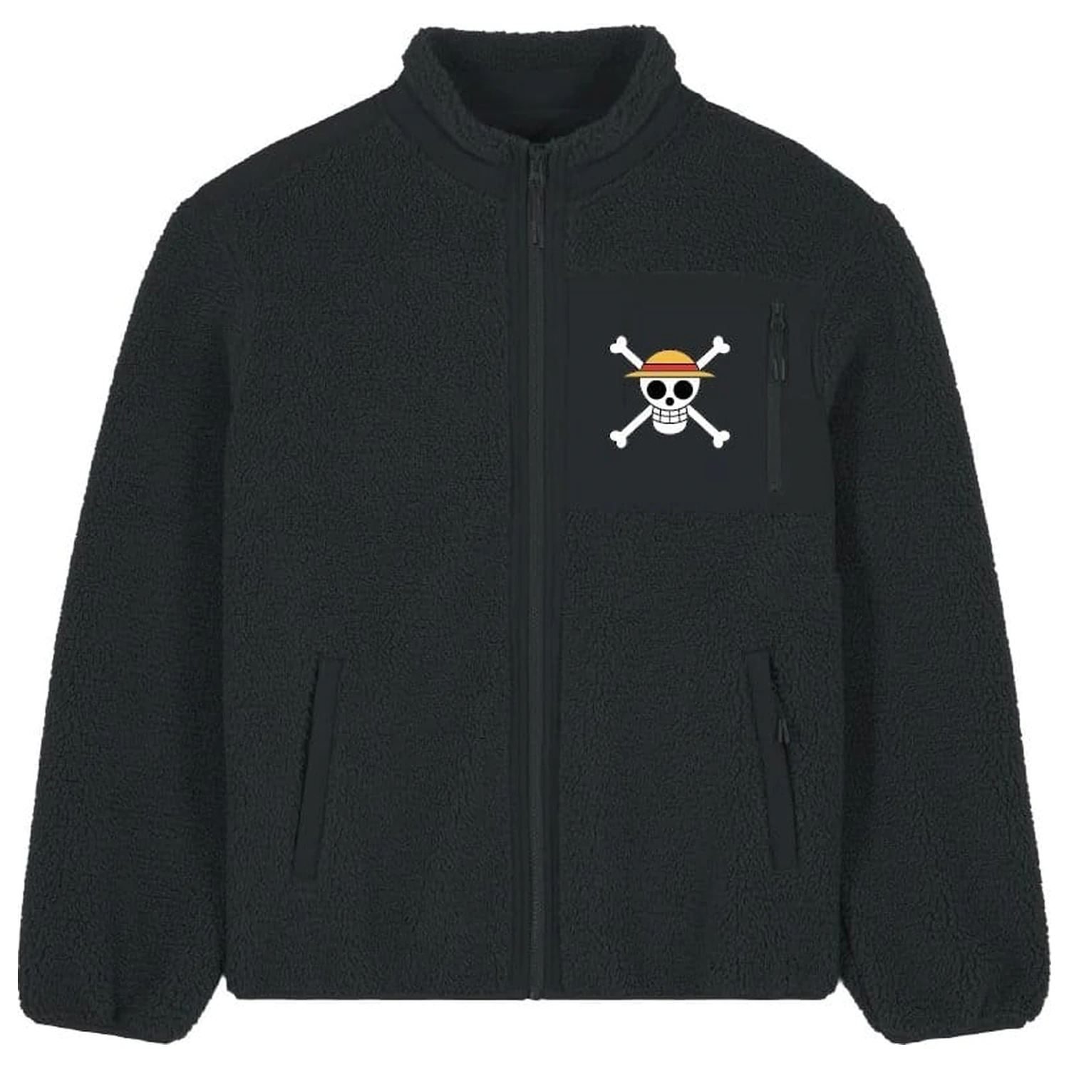 One Piece Sherpa bunda Logo fotografii produktu