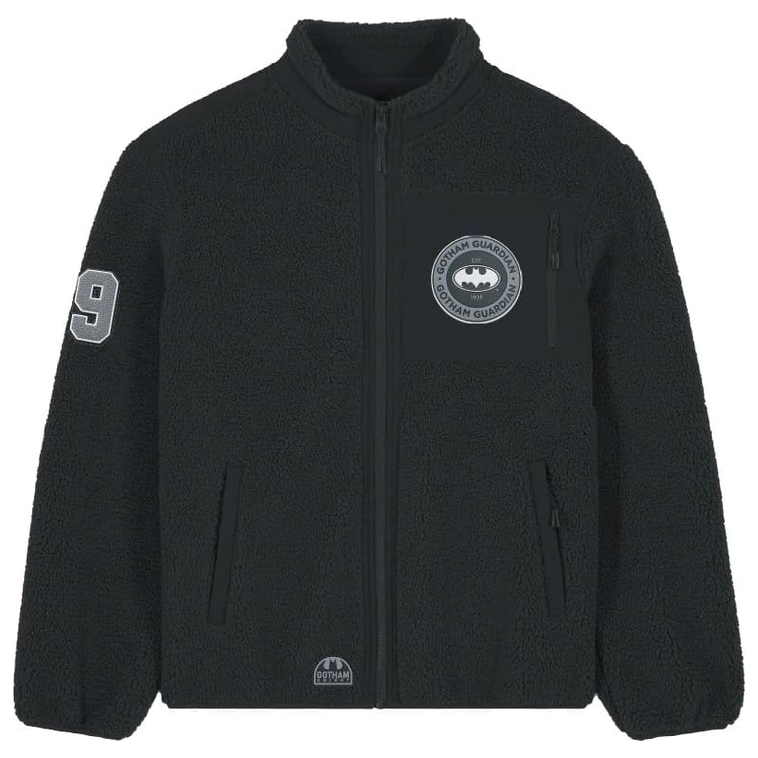 DC Comics Sherpa bunda Batman Logo fotografii produktu