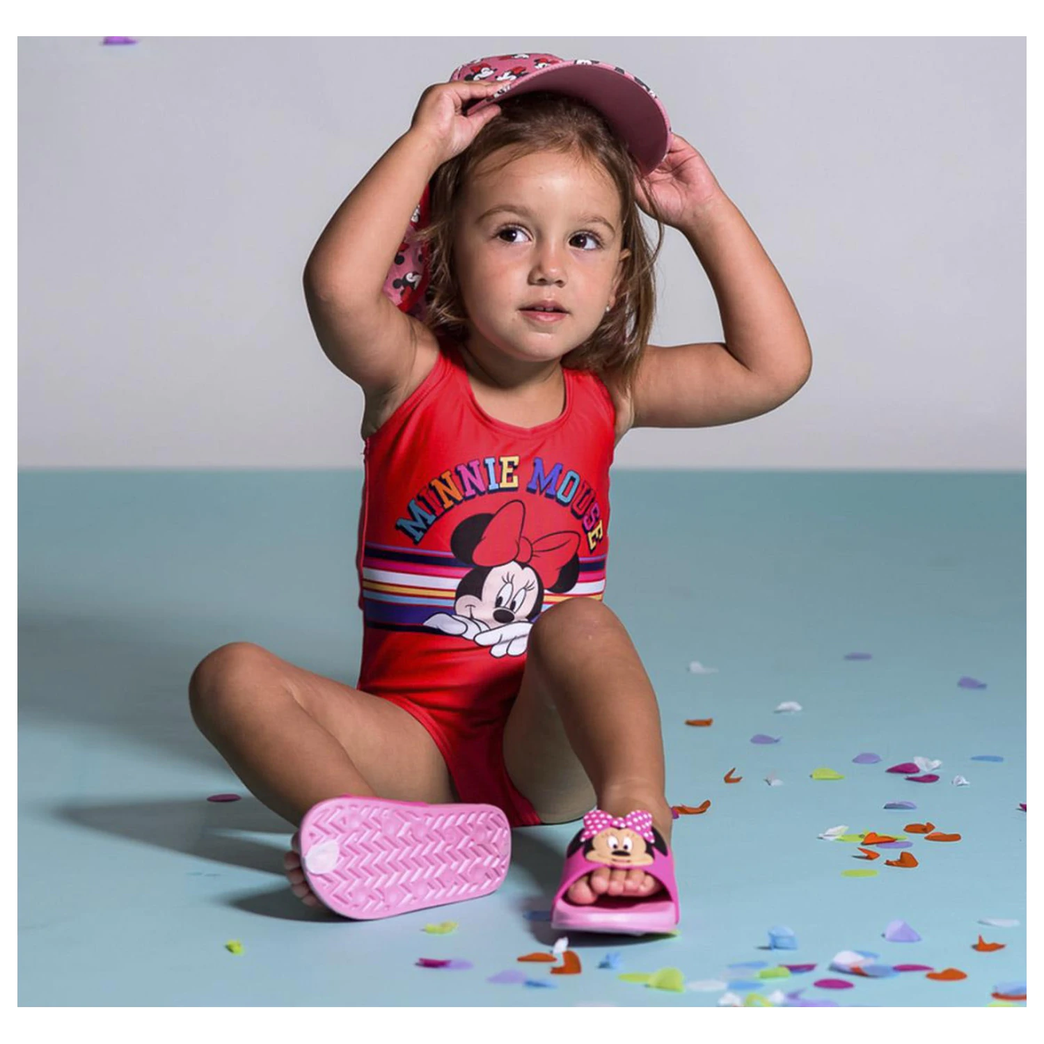 Disney Minnie Růžové 3D Dětské bačkůrky fotografii produktu