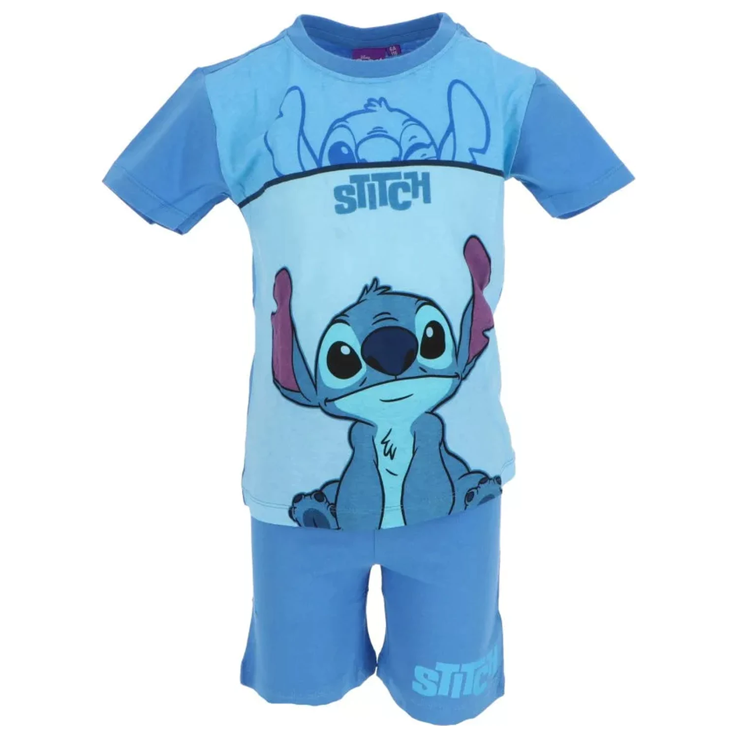 Lilo & Stitch Sweet Light Blue Kids krátké pyžamo fotografii produktu