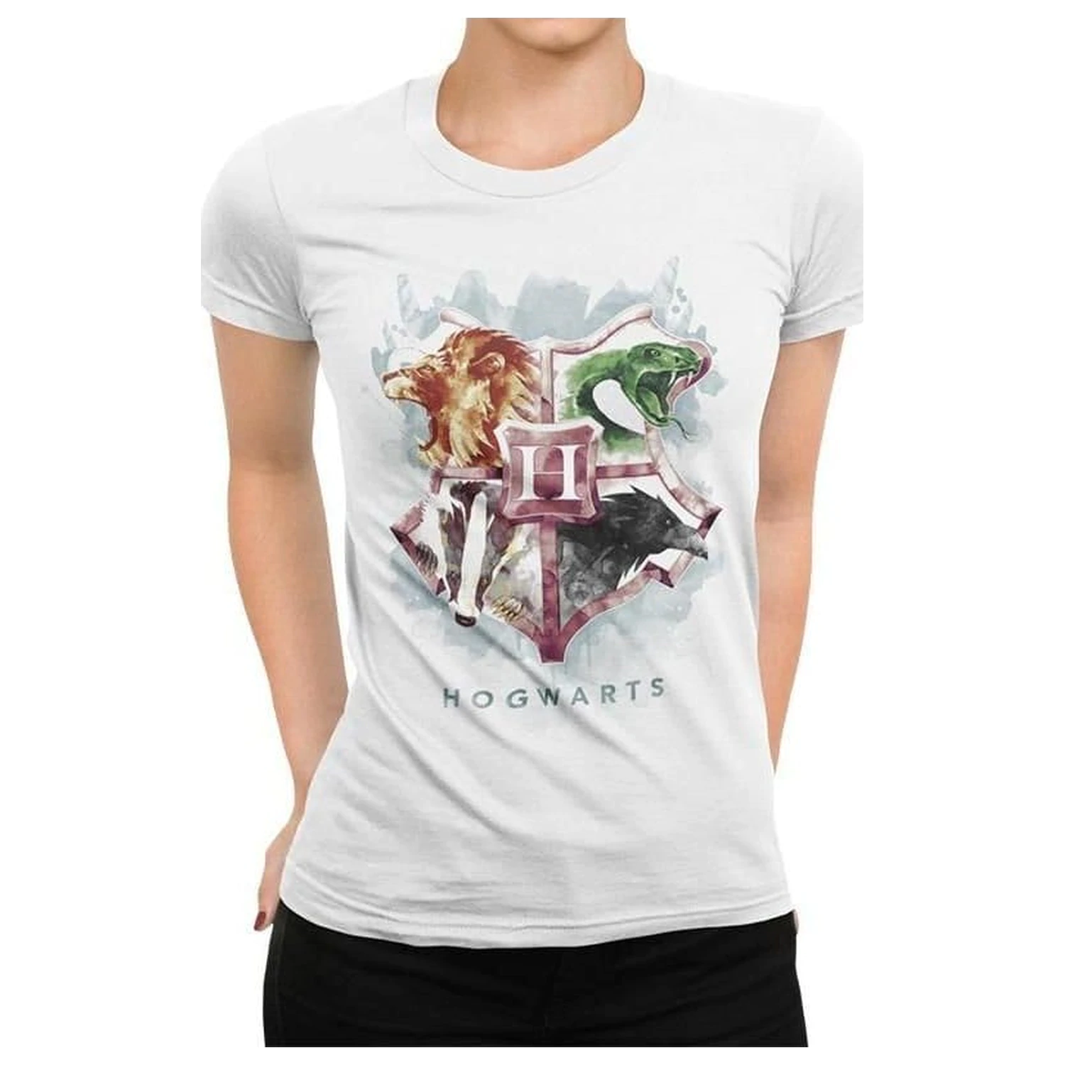 Harry Potter tričko Watercolour Crest fotografii produktu
