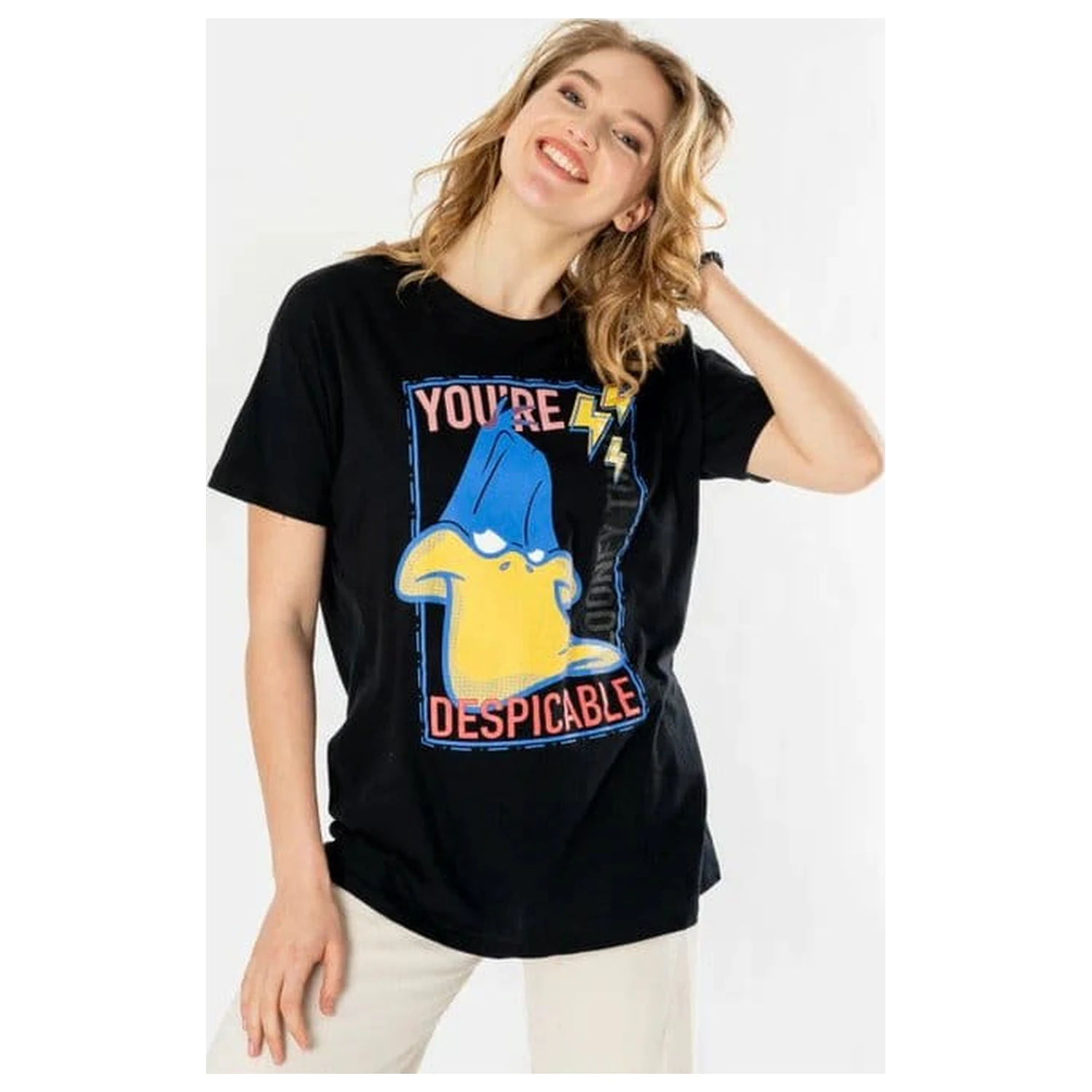 Looney Tunes Tričko Daffy You're Despicable fotografii produktu